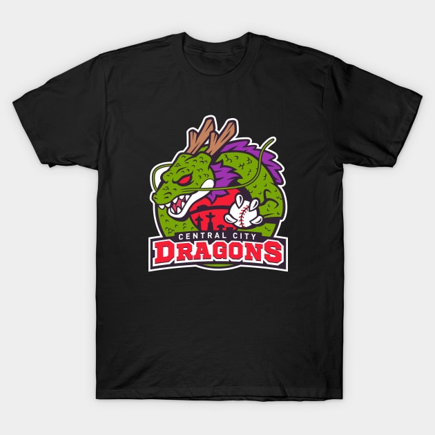 Central City Dragons T-Shirt by oktobear